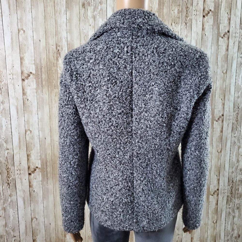 Women's winter Short coat Gray Size S - Picture 7 of 7